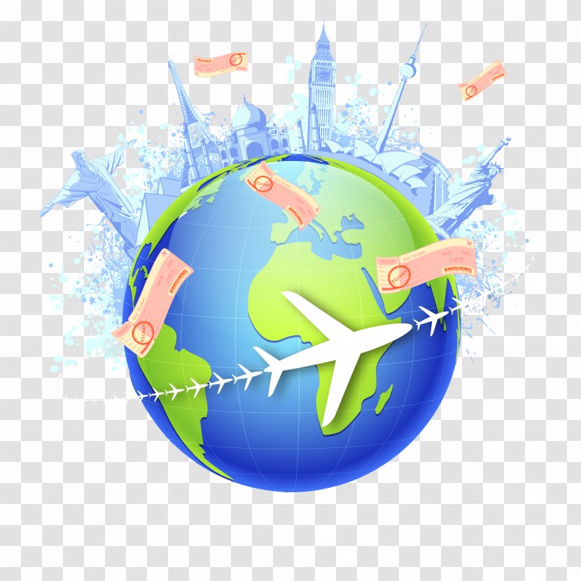 Air Travel Global - Model Transparent PNG