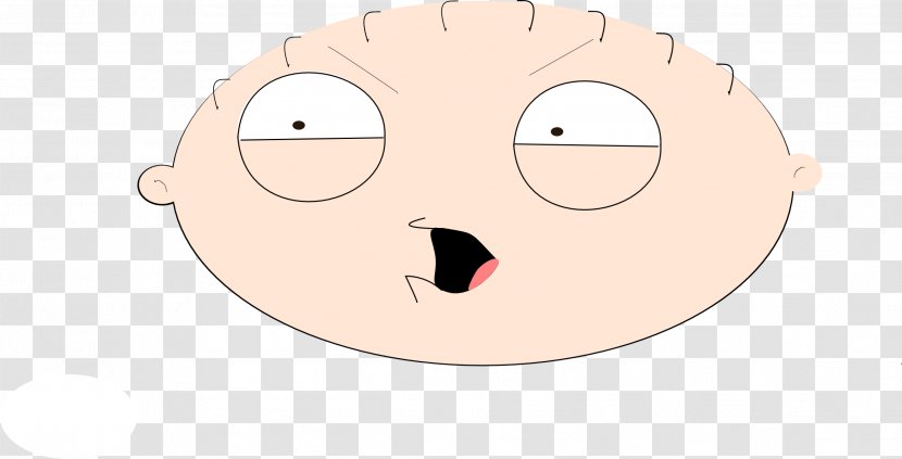 Stewie Griffin Snout Cheek Mouth Jaw - Watercolor - Family Guy Peter Transparent PNG