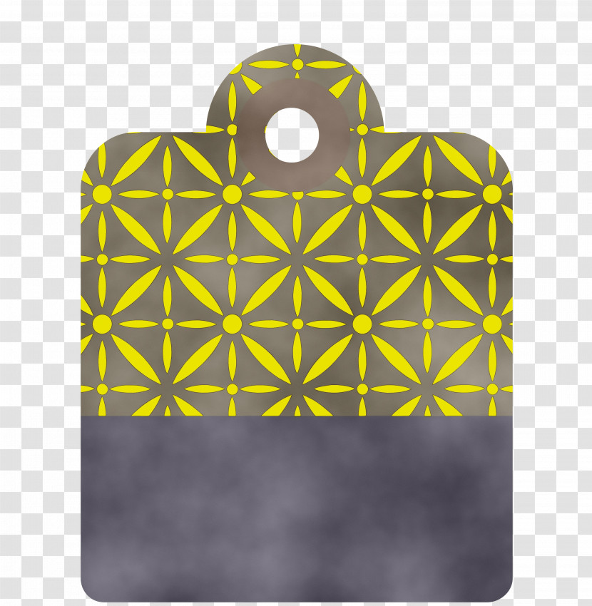 Pattern Symmetry Yellow Rectangle Symbol Transparent PNG