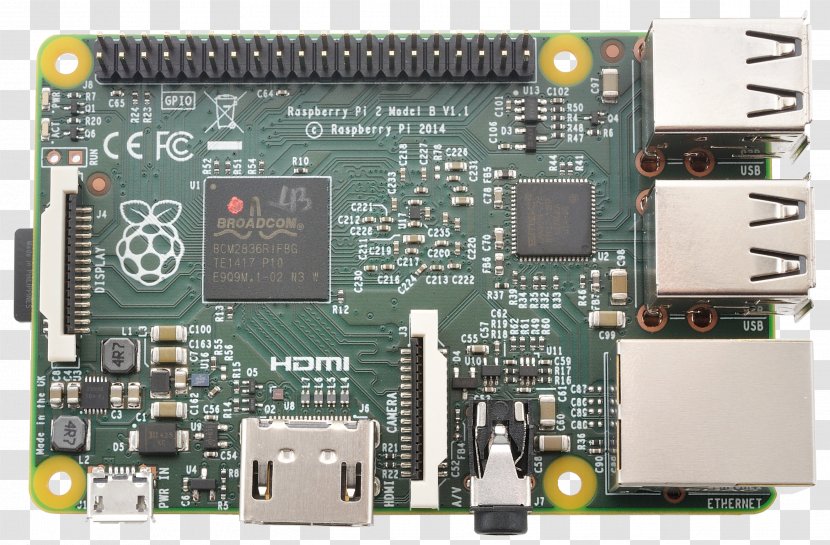 Raspberry Pi 3 Single-board Computer Input/output - Electronic Device Transparent PNG