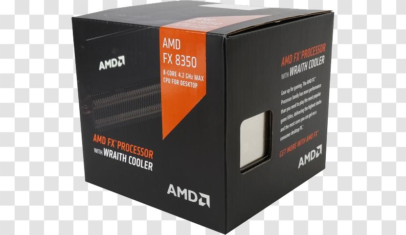 AMD FX-8350 Black Edition Central Processing Unit Socket AM3+ - Amd Fx8350 - AM3 Transparent PNG