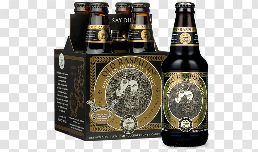 Old Rasputin Russian Imperial Stout North Coast Brewing Company Beer - Brewery - Fool Around Transparent PNG