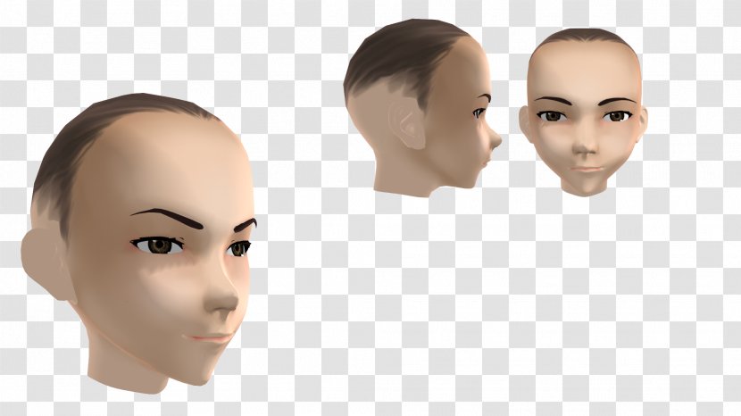 Eyebrow Product Design Mannequin Cheek Chin - Nose Transparent PNG