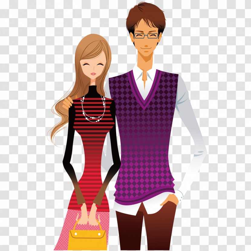 Royalty-free Photography Couple Clip Art - Frame - Cocktail Party Transparent PNG