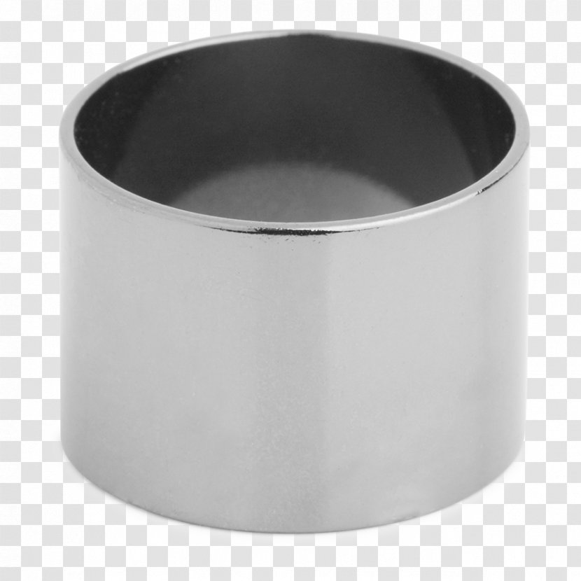Silver Cylinder - Ring Transparent PNG