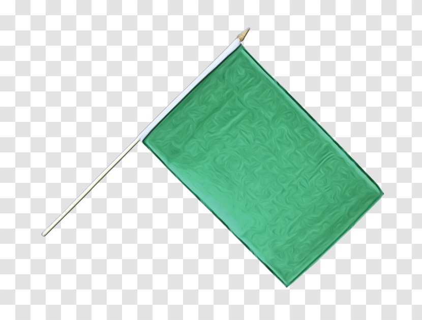 Green Flag Rectangle Transparent PNG