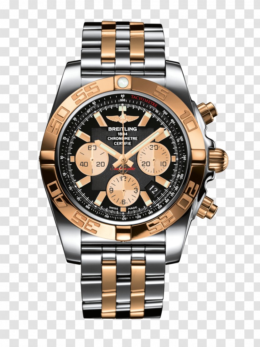 Breitling SA Chronomat Chronograph Watch Gold - Accessory - I Pad Transparent PNG
