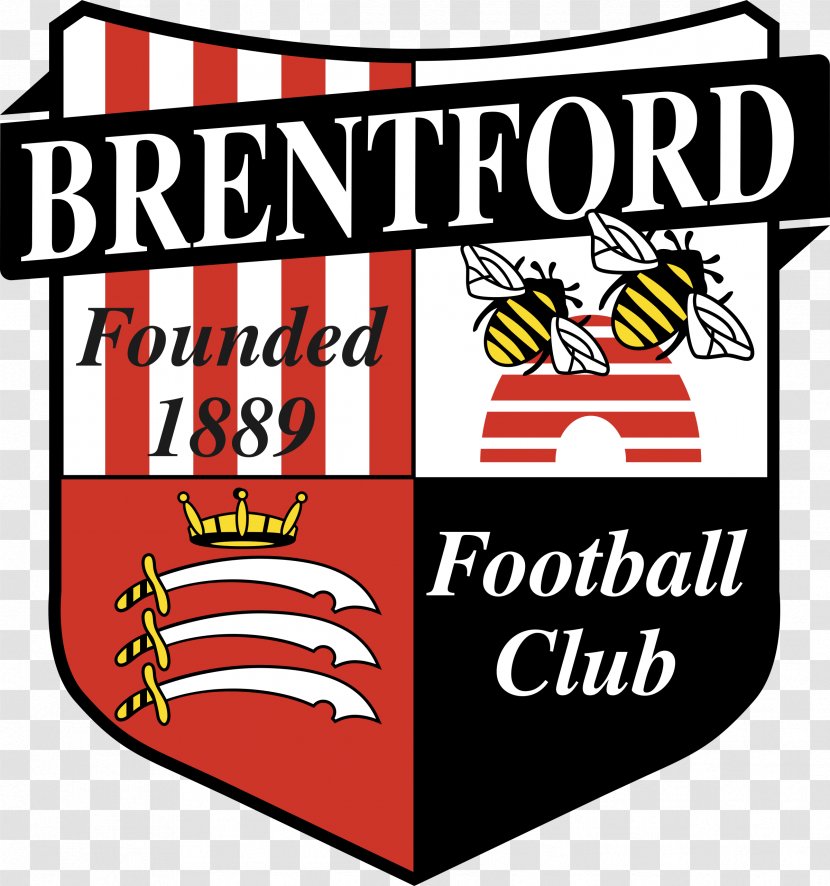 Brentford F.C. Logo Football Club - FULHAM Transparent PNG
