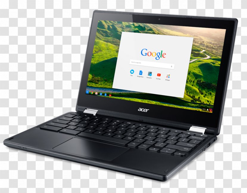 Laptop Acer Chromebook R 11 CB5-132T C738T Celeron - Electronic Device Transparent PNG