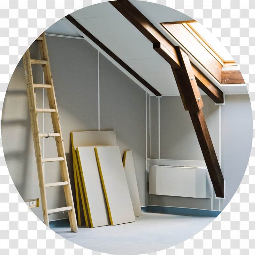 Loft Renovation House Attic Building - Shelf Transparent PNG