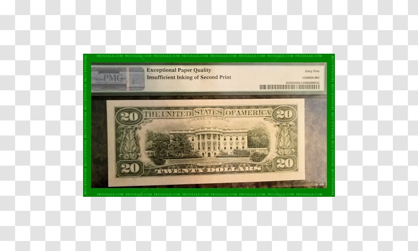 United States Twenty-dollar Bill Dollar Banknote One-dollar - Cash Transparent PNG