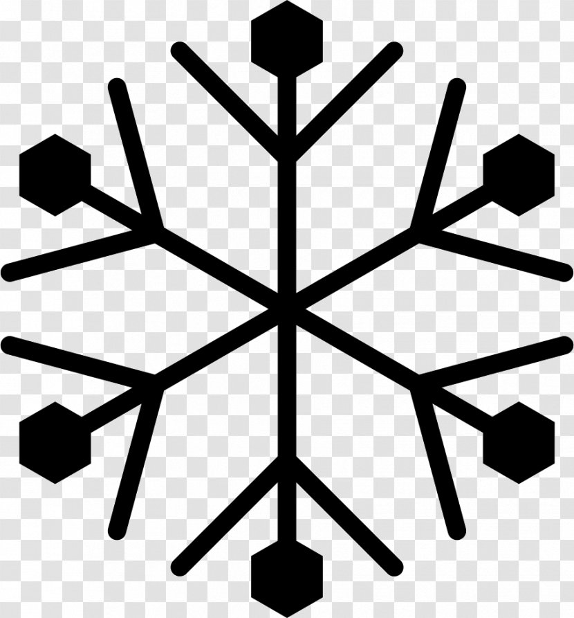 Snowflake Winter - Point Transparent PNG
