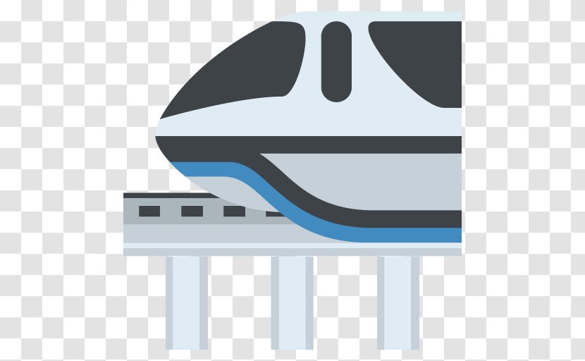 Monorail Rail Transport Rapid Transit Train Logo - Emoji Transparent PNG