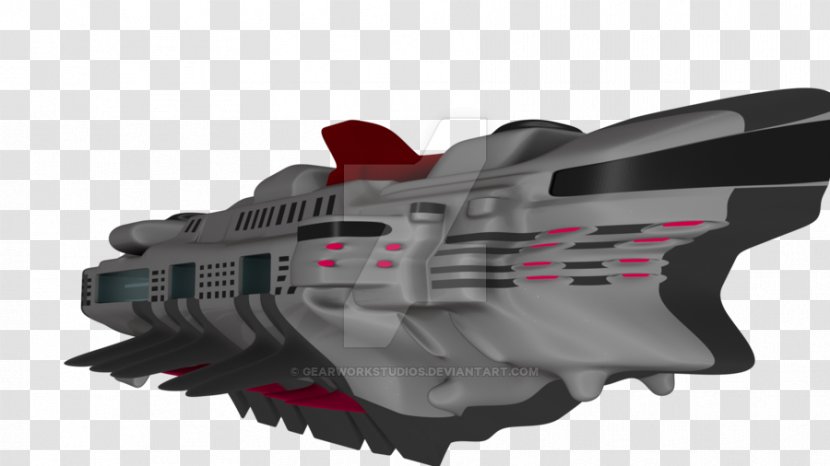Starship Spacecraft Cargo Ship Vehicle - Digital Art Transparent PNG