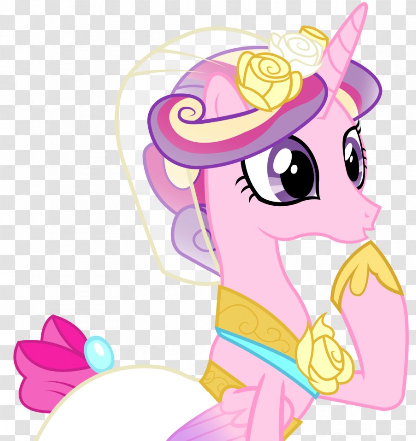 Princess Cadance Twilight Sparkle Rainbow Dash Luna Pony - Silhouette - Little Fresh Vector Transparent PNG