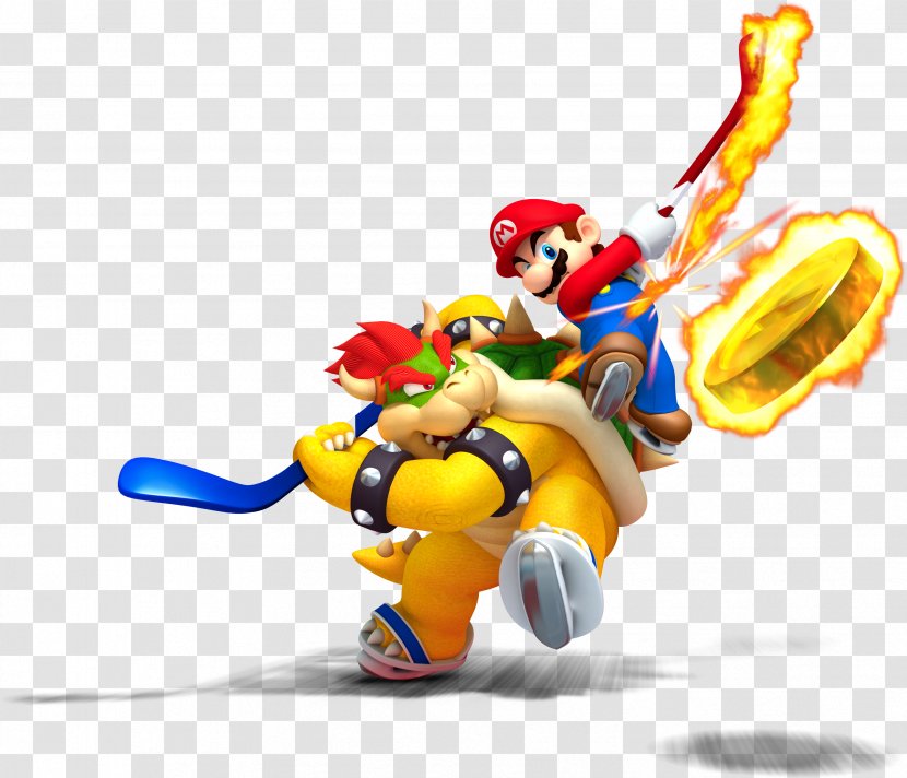 Mario Sports Mix Bowser Superstars Toad - Jr Transparent PNG