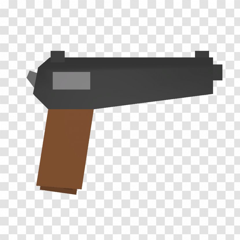 Unturned Weapon Pistol Wiki Firearm - Silhouette Transparent PNG