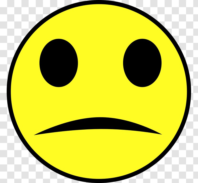 Sadness Smiley Face Clip Art - Blog - Frowny Pictures Transparent PNG