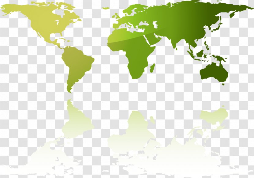 World Map D3.js Equirectangular Projection - Terrain Cartography Transparent PNG