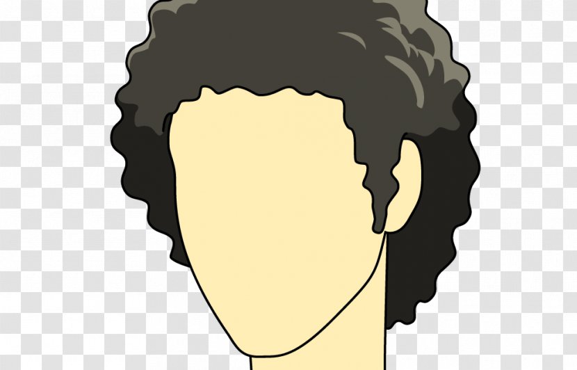 Hairstyle Comb Afro-textured Hair Drawing - Face Transparent PNG