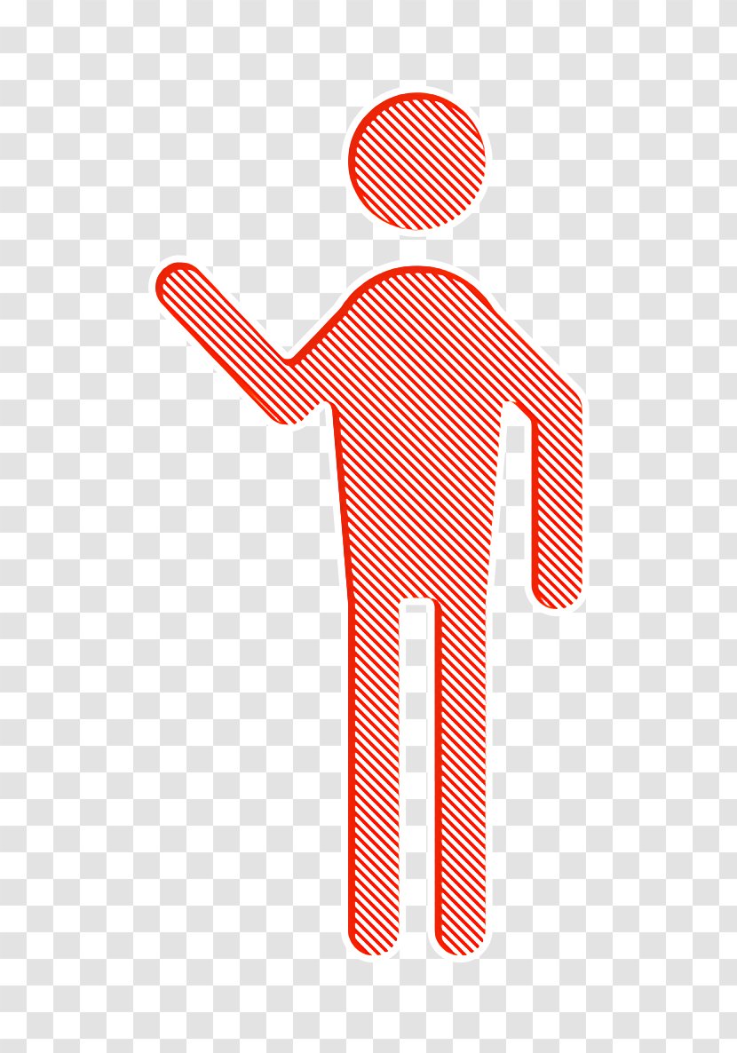 Communicsation Icon Hanging Hi - Human - Talk Man Transparent PNG