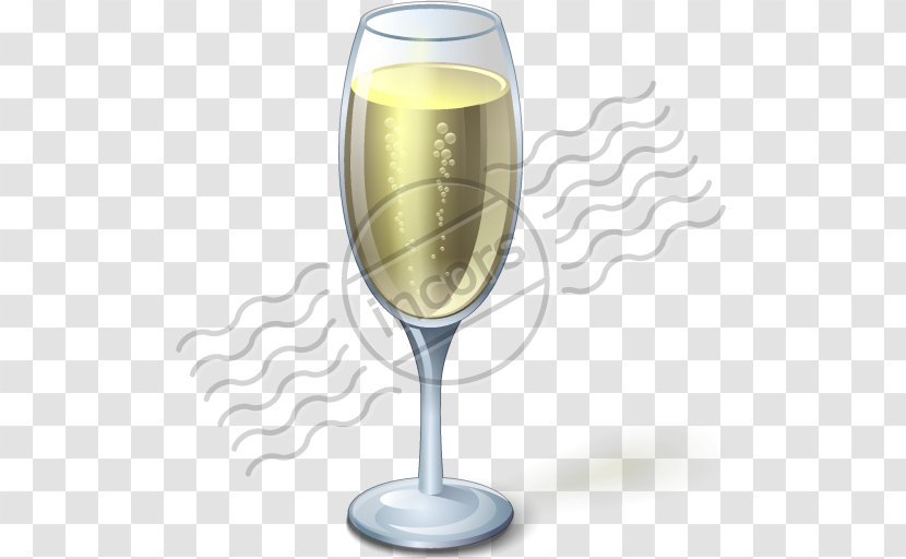 Champagne Glass Wine Alcoholic Drink - Carbonation Transparent PNG
