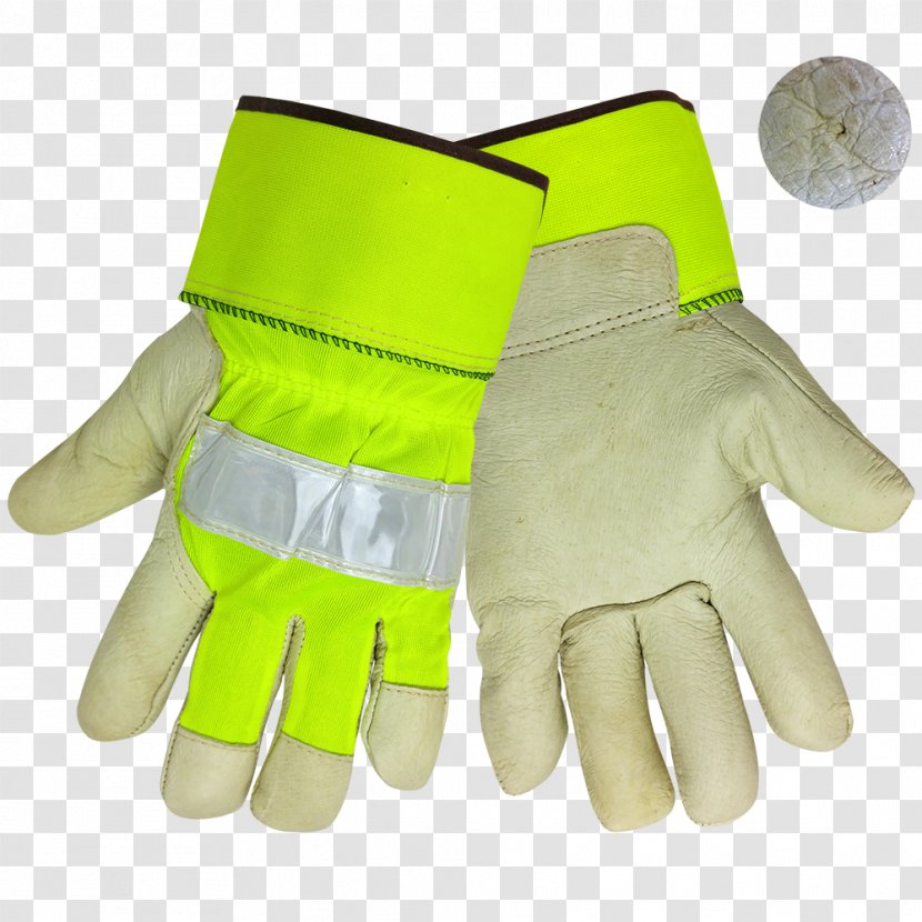 Cut-resistant Gloves High-visibility Clothing Hard Hats Leather - Cowhide Transparent PNG