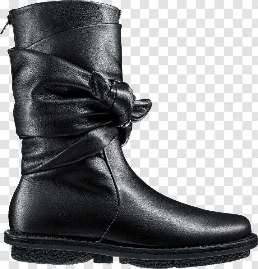 Combat Boot Slipper Leather Shoe - Black Transparent PNG