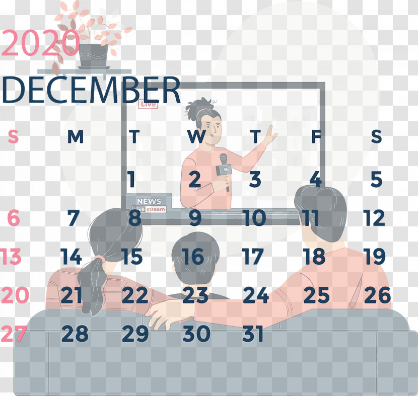 Line Font Cartoon Point Calendar System Transparent PNG