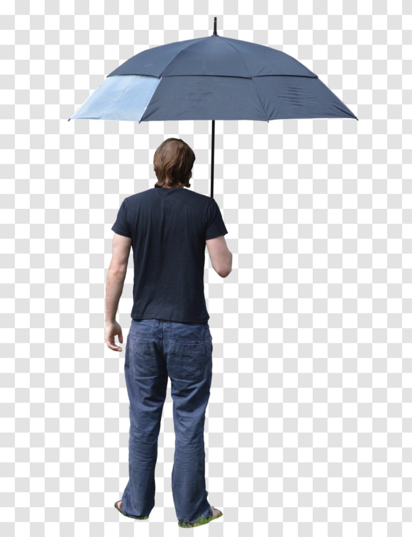 Umbrella Outerwear - Standing Transparent PNG