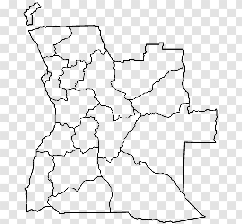 Cabinda Province Cunene Cuito Cuanavale Provinces Of Angola Bengo - Map Transparent PNG