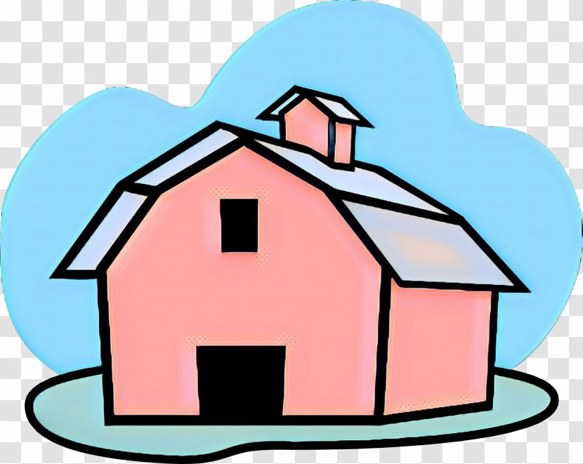 Clip Art Farmhouse Black And White Farm Barn - Agriculture - Agriculturist Transparent PNG