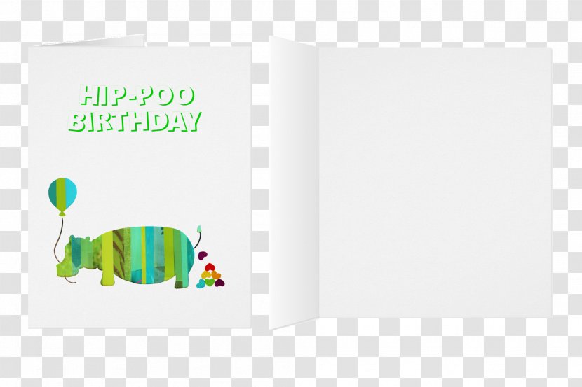 Brand Paper Logo Green - Children Greeting Transparent PNG