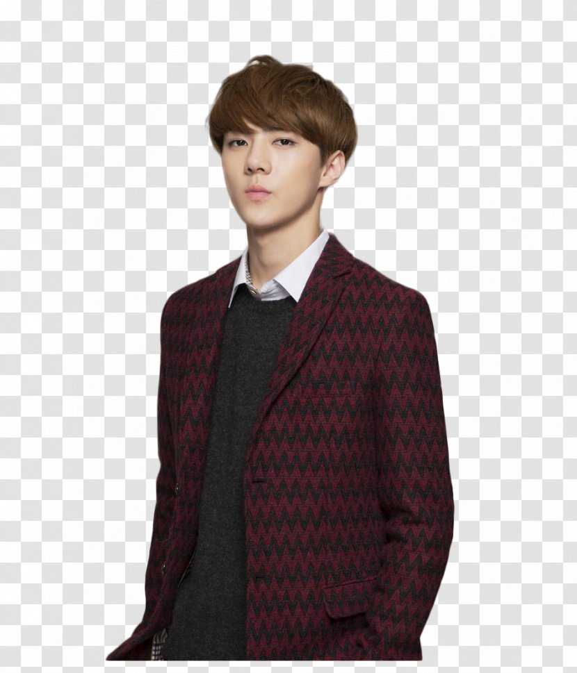 Sehun EXO Seoul Korean Language K-pop - Tuxedo - Baekhyun Banner Transparent PNG