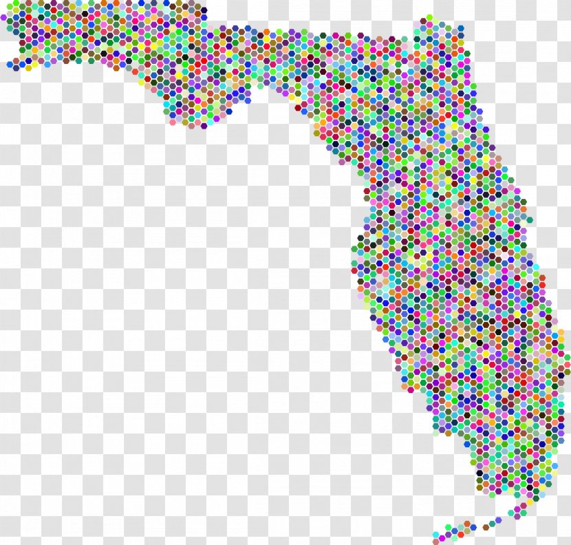 Florida Digital Mapping Zip Code County - Map Transparent PNG