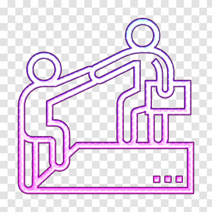 Partner Icon Business Motivation Icon Help Icon Transparent PNG