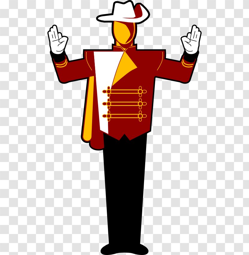 Drum Major Marching Band Clip Art - Fictional Character - Cliparts Transparent PNG