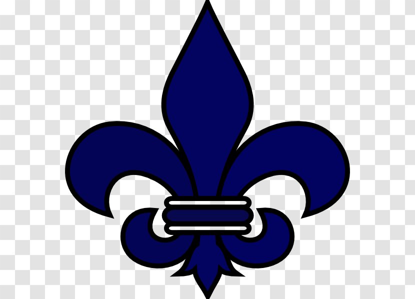 Fleur-de-lis Scouting Clip Art - Naval Clipart Transparent PNG