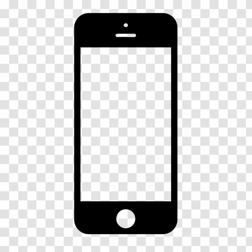 Smartphone Clip Art - Black - Googles Transparent PNG