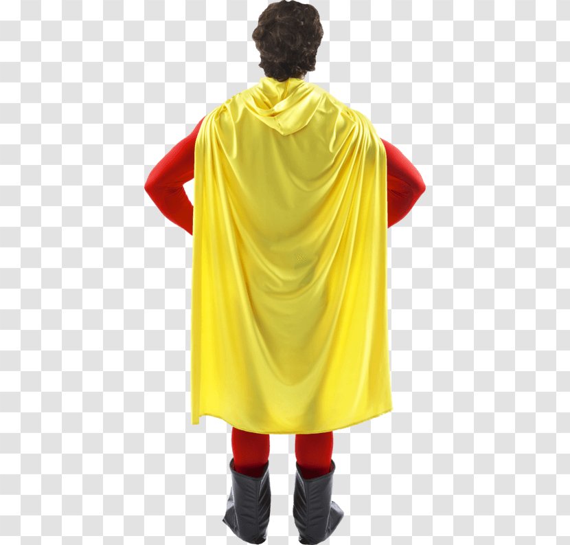 Yellow Costume Red Outerwear Suit - Mask - Superhero Transparent PNG