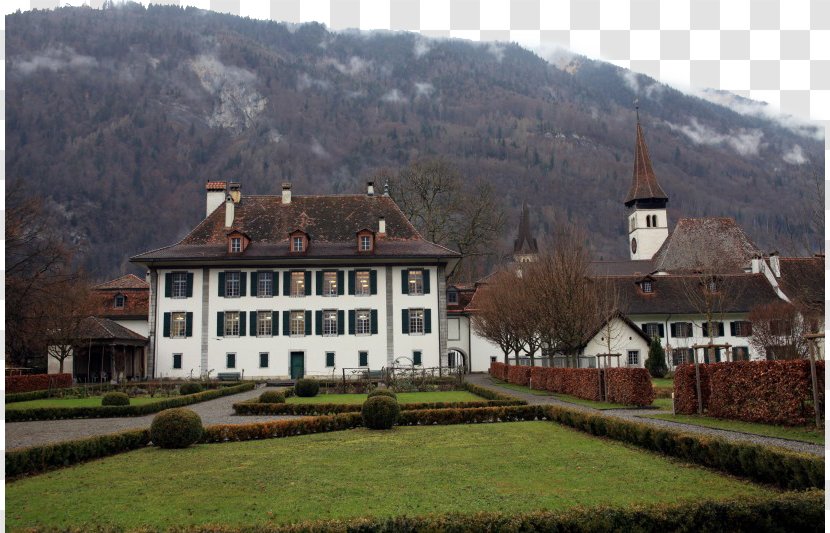 Interlaken Architecture Town - Landscape - Swiss Of Five Transparent PNG