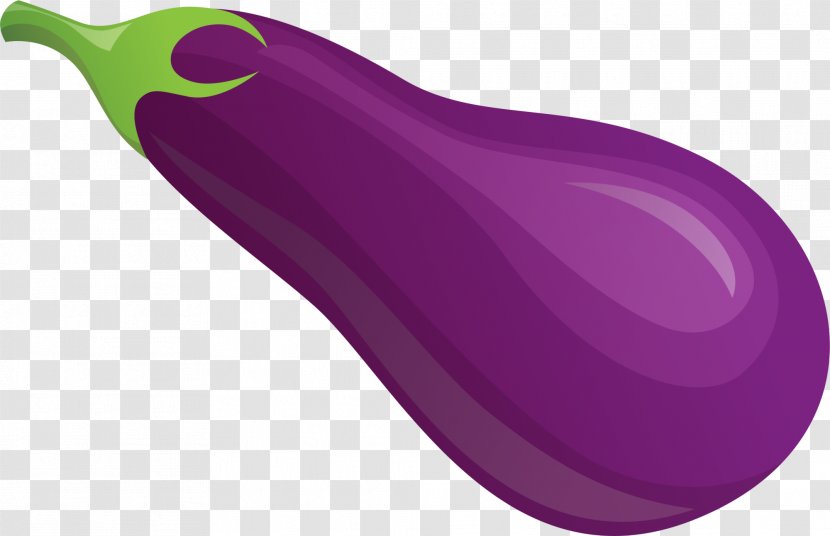 Purple - Pink - Cartoon Eggplant Transparent PNG