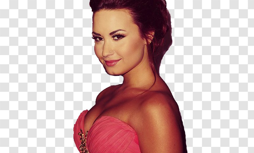 Demi Lovato 38th People's Choice Awards Long Hair Model Coloring - Tree Transparent PNG