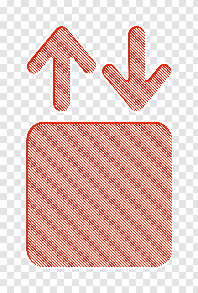 Elevator Icon - Orange - Finger Transparent PNG
