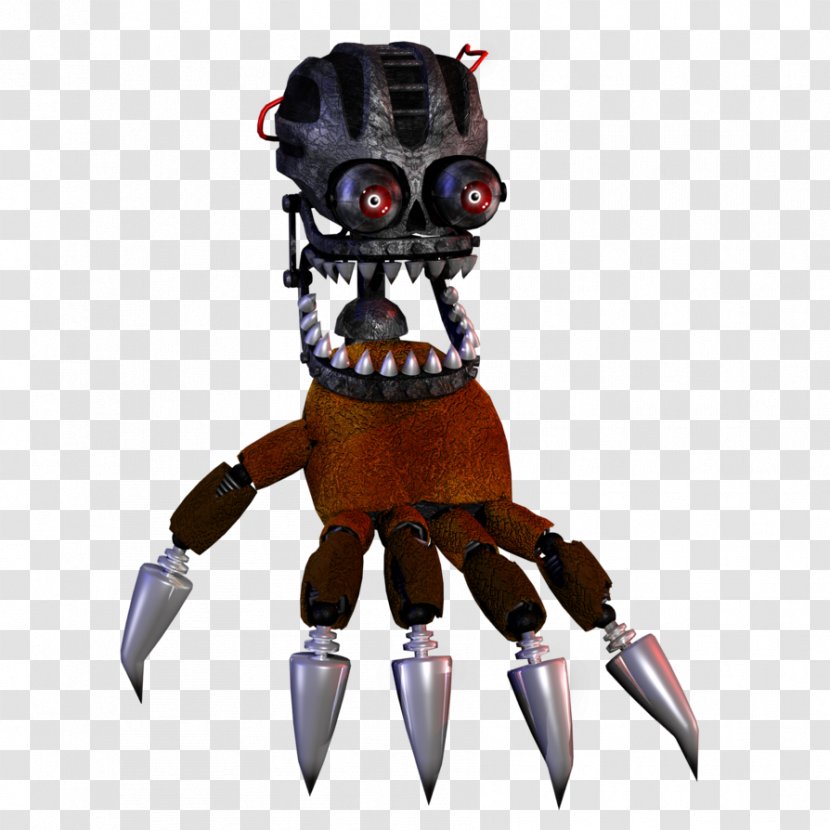 Five Nights At Freddy's 4 Animatronics Nightmare Endoskeleton Freddy Fazbear's Pizzeria Simulator - Action Figure - Fnaf Transparent PNG