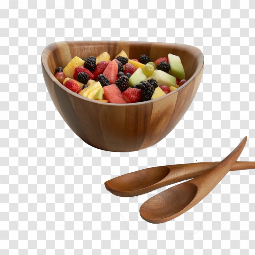 Fruit Salad Bowl Spinach - Dessert - Fruits Transparent PNG