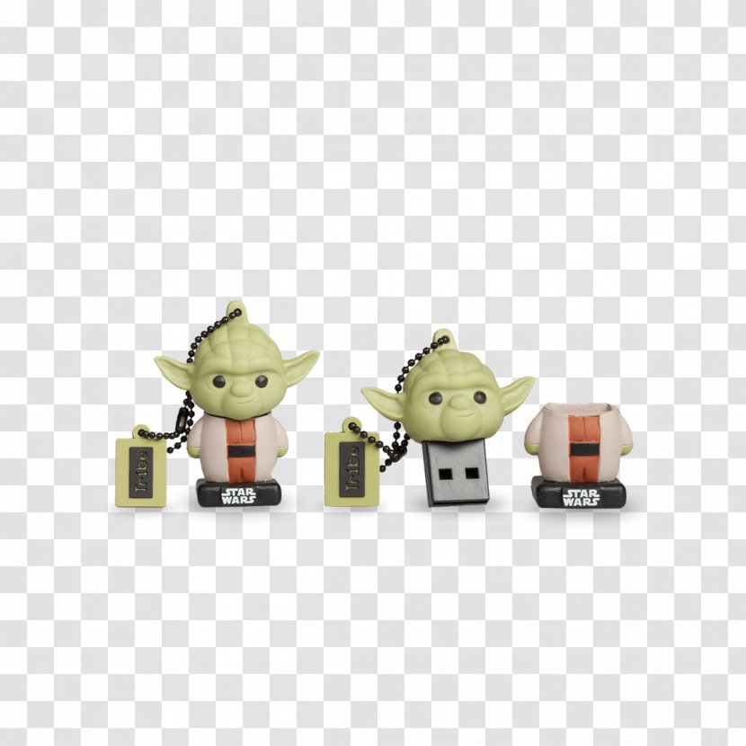Yoda Anakin Skywalker BB-8 USB Flash Drives Star Wars - Toy Transparent PNG