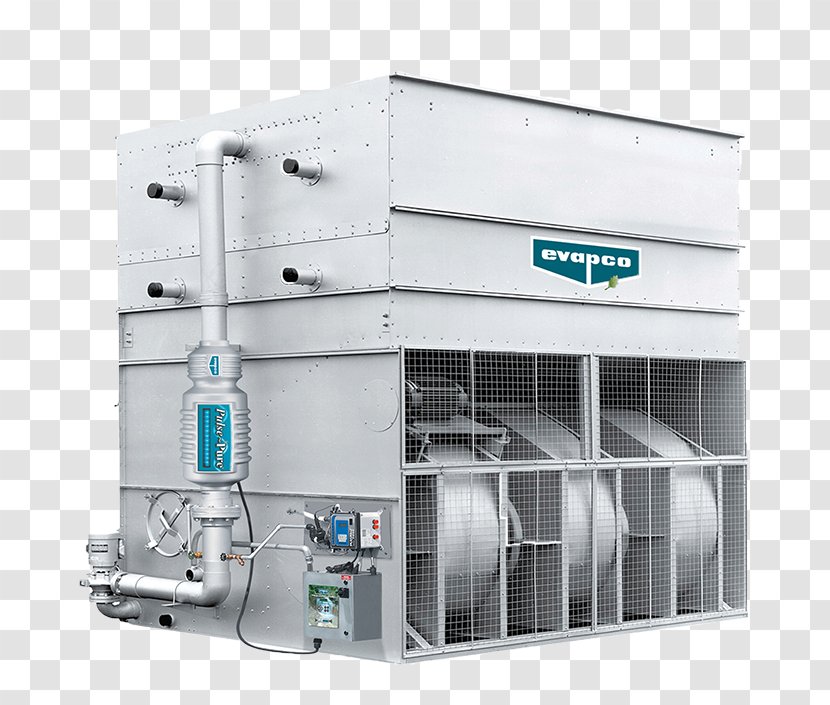 Cooling Tower Evapco, Inc. Evaporative Cooler Heat LSW Architectes - Refrigeration - Condenser Transparent PNG