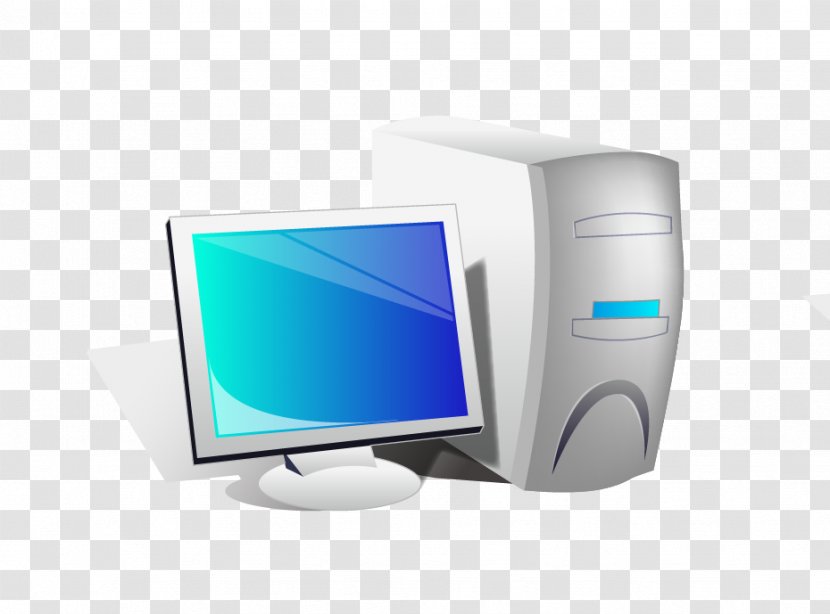 Desktop Computer Rendering - Monitor Accessory - Vector Hand-drawn Graphics Transparent PNG