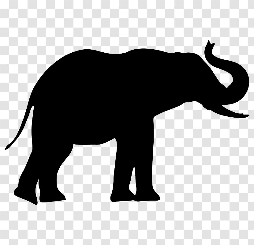 African Elephant Drawing - Elephants And Mammoths Transparent PNG